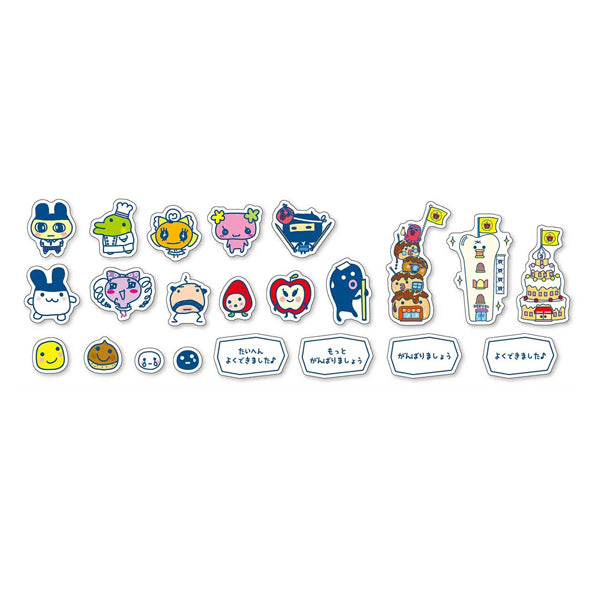 [NEW] Tamagotchi Puchipuchi Omisetchi Series Sparkling Flake Stickers 2025 Marimo Craft Japan [Made in Japan]