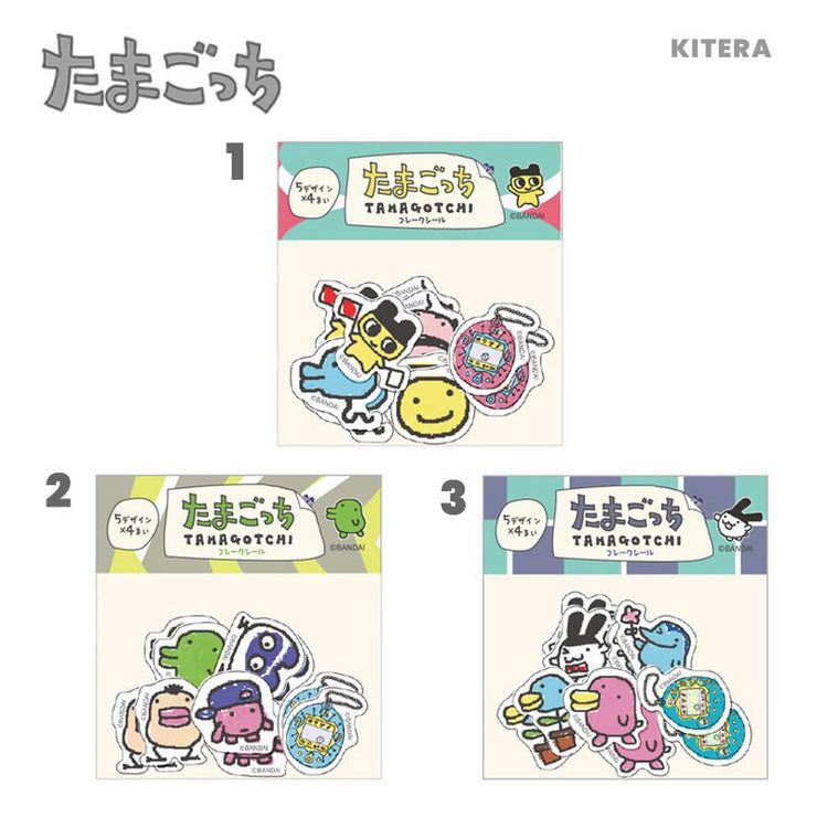 [NEW] Tamagotchi Flake Stickers 2024 Kitera Japan