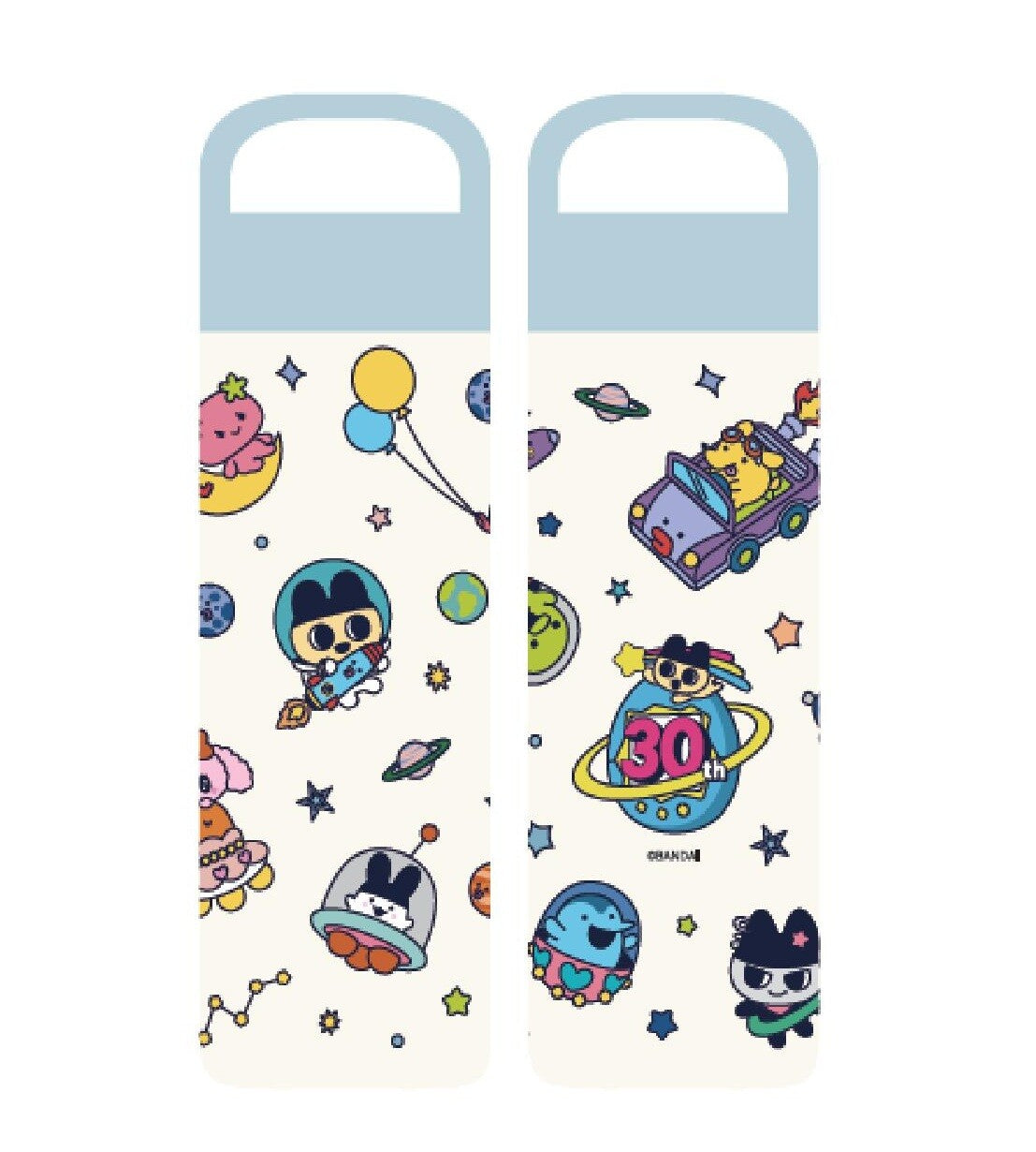 Bouteille en acier inoxydable Tamagotchi avec poignée 500ml [JUIN 2026]