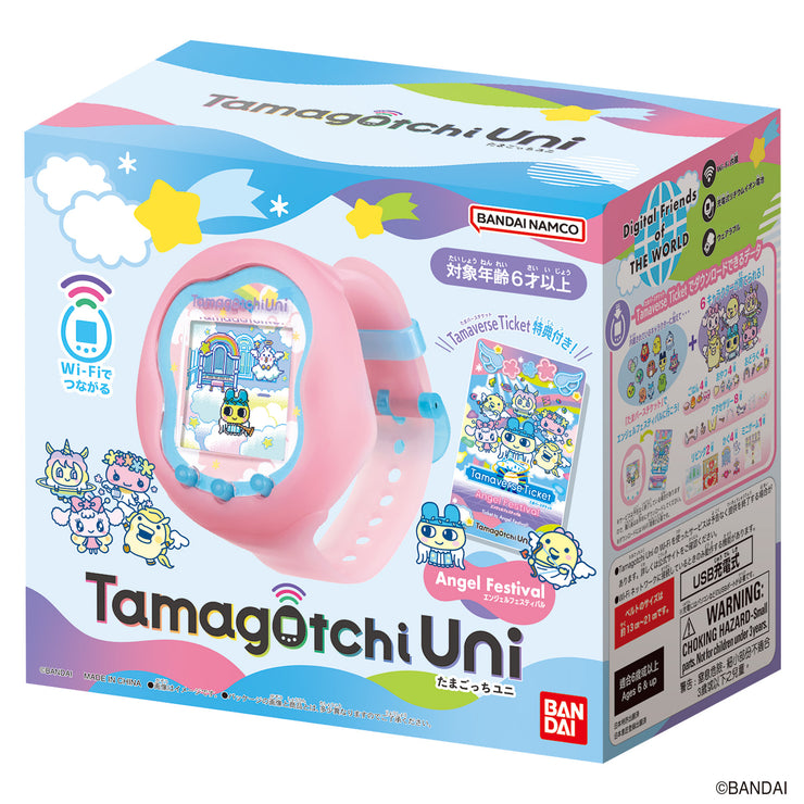 [NEW] Tamagotchi Uni Angel Festival Bandai Japan [JUL 13 2024] (No Bonus Sticker)