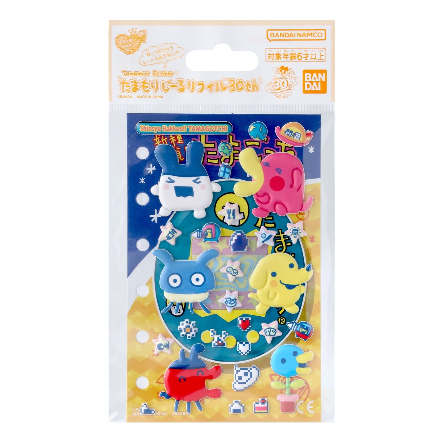 [Pre-Order] Tamagotchi Tamamori Seal Refill 30th [SEP 2026]