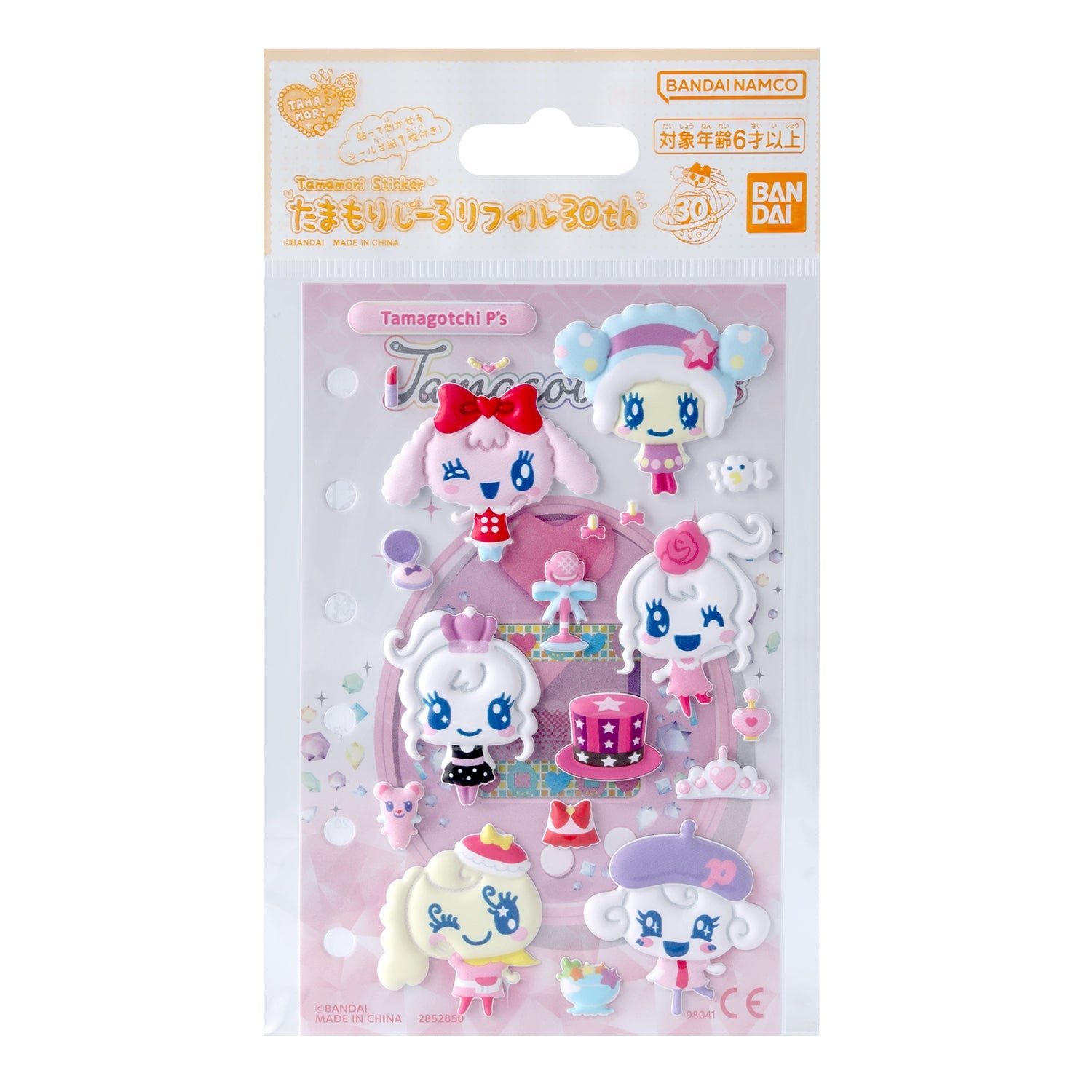 [Pre-Order] Tamagotchi Tamamori Seal Refill 30th [SEP 2026]