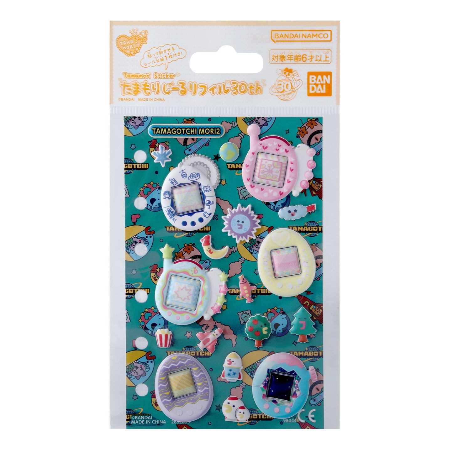 [Pre-Order] Tamagotchi Tamamori Seal Refill 30th [SEP 2026]