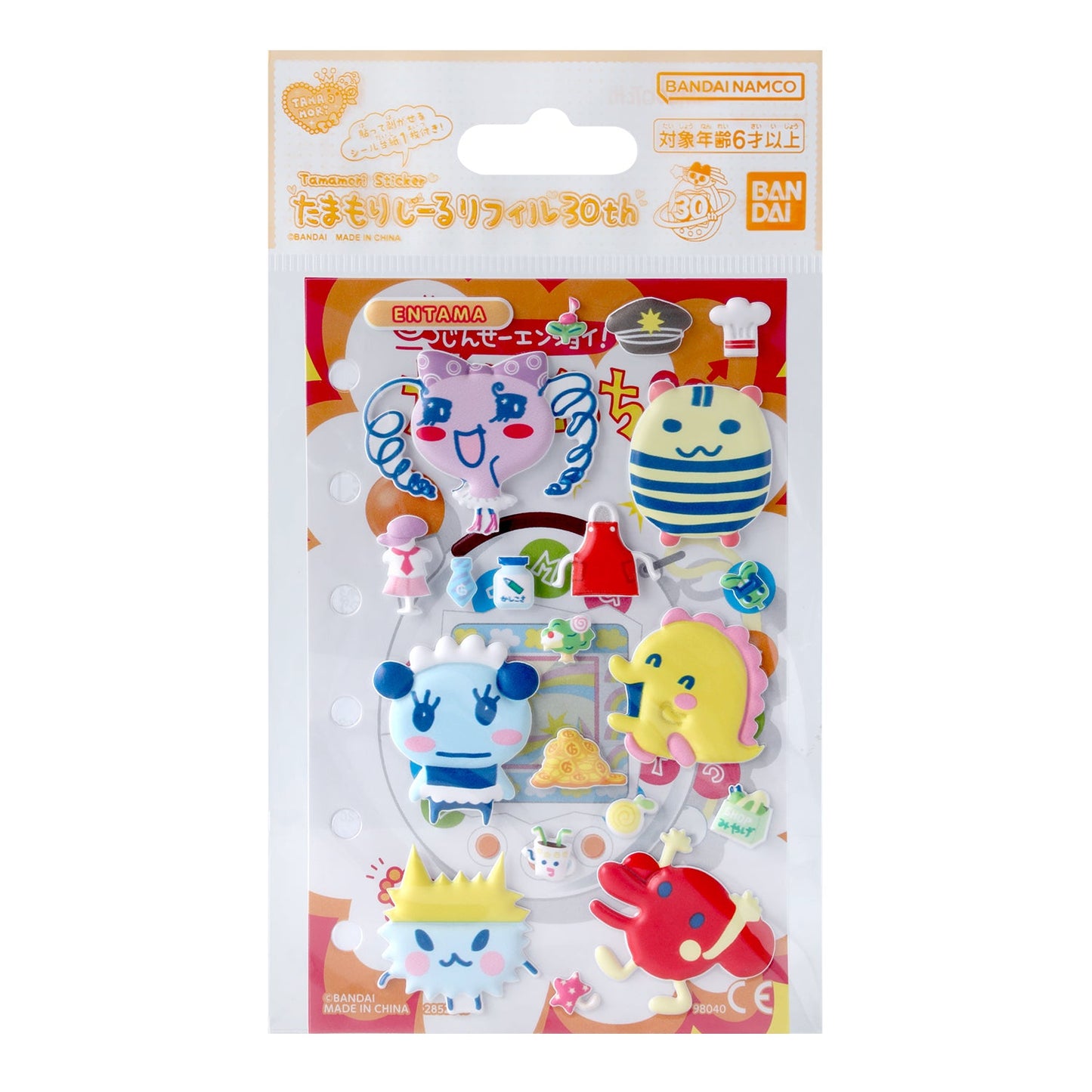 [Pre-Order] Tamagotchi Tamamori Seal Refill 30th [SEP 2026]