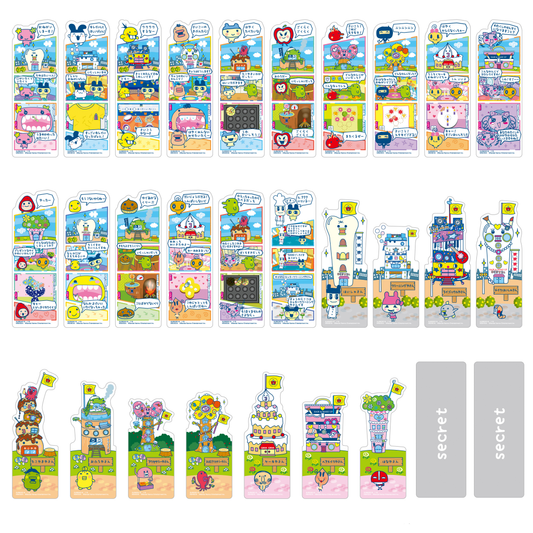 Bookmark Collection Tamagotchi Puchi Puchi Omisetchi (2 pcs) [DEC 2025]