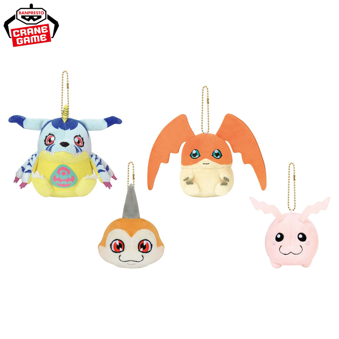 [Clearance]#[NEW] Digimon Adventure: Plush Strap for Bags 2024 vol.2  [JUL 2024] Banpresto Prize Japan [Made in Vietnam]