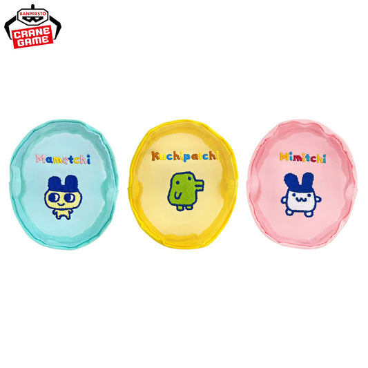 [Un-Used] Tamagotchi Mesh Embroidered Pouch [JUL 2024]