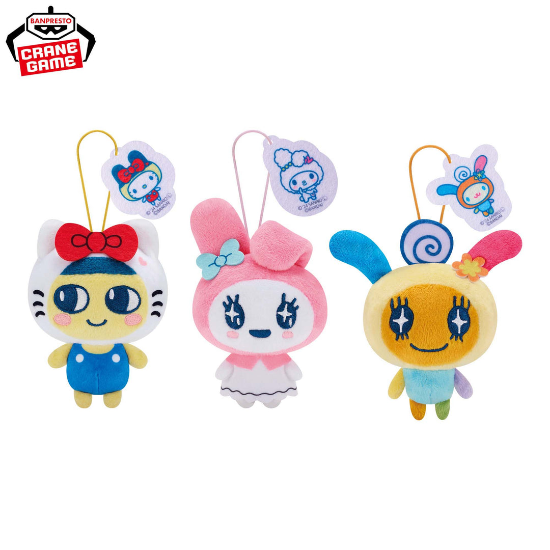 [NEW] Sanrio Characters × Tamagotchi Plush Mascot Vol.1 2024 Banpresto Prize Japan [Made in China]