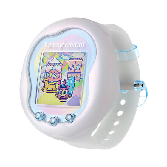 [NEW] Tamagotchi Uni - Aurora Pink | Prism White Premium Bandai Japan [DEC 2025] [Made in China]