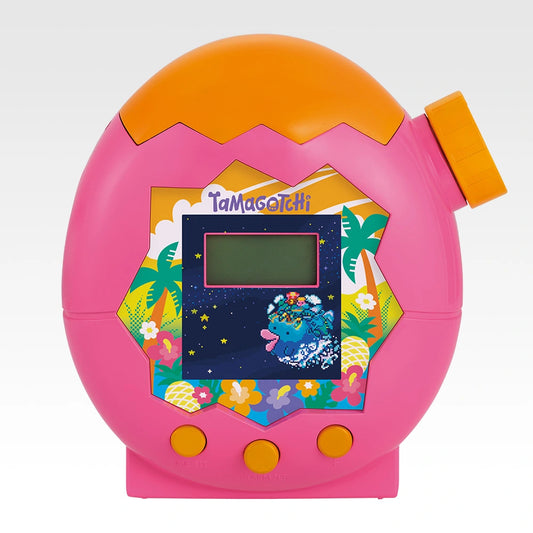 [Un-Used] [Back-Order: ships within 3-5 days] Ichiban Kuji Tamagotchi Paradise Prize A - Alarm Clock Orange Tropics