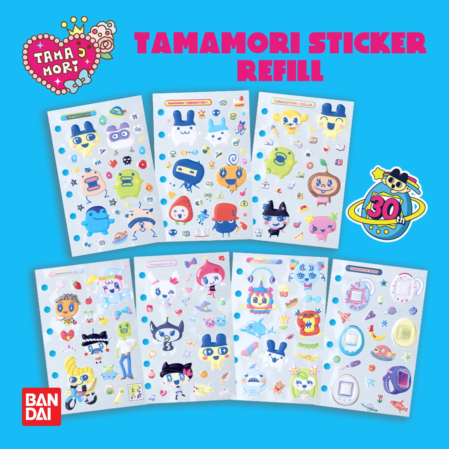 [Pre-Order] Tamamori Seal Refill 30th [JUL 11 2026]