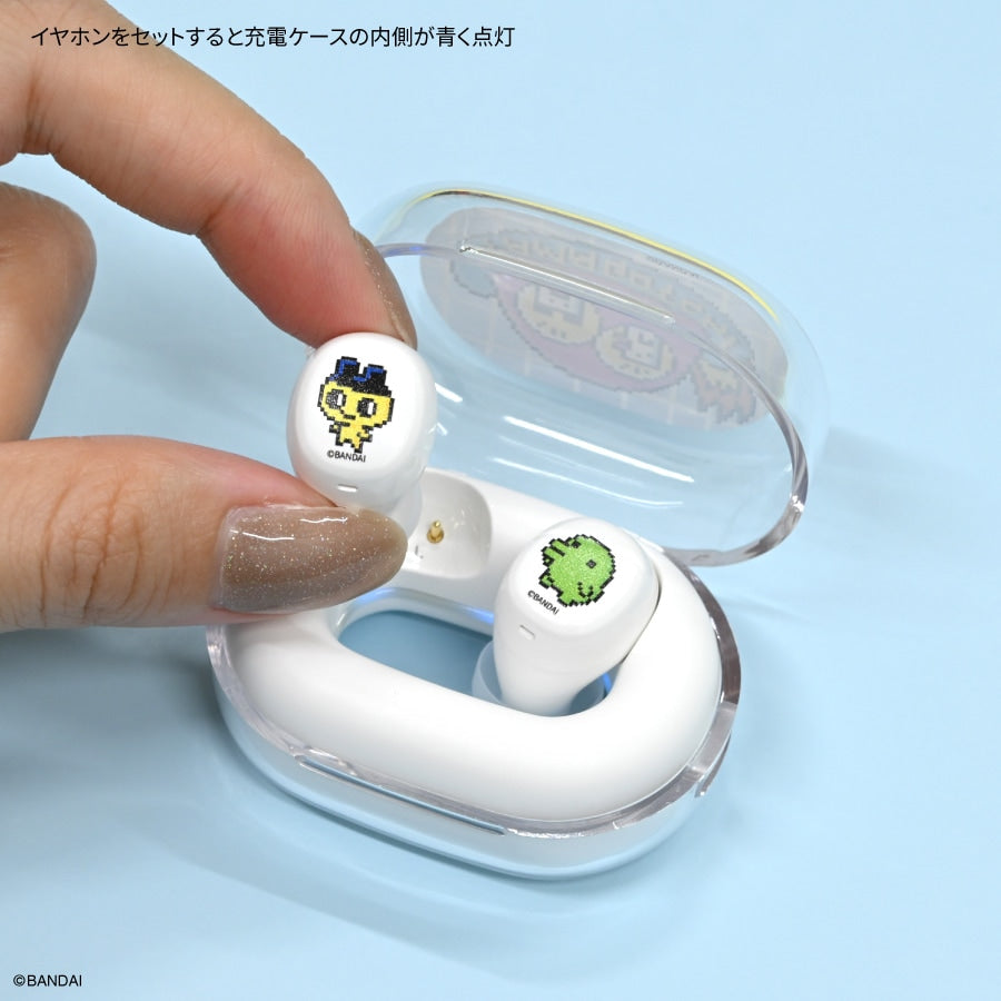 [NEW] Tamagotchi Wireless Clear Stereo Earbuds 2026 Gourmandise Japan [Made in China]
