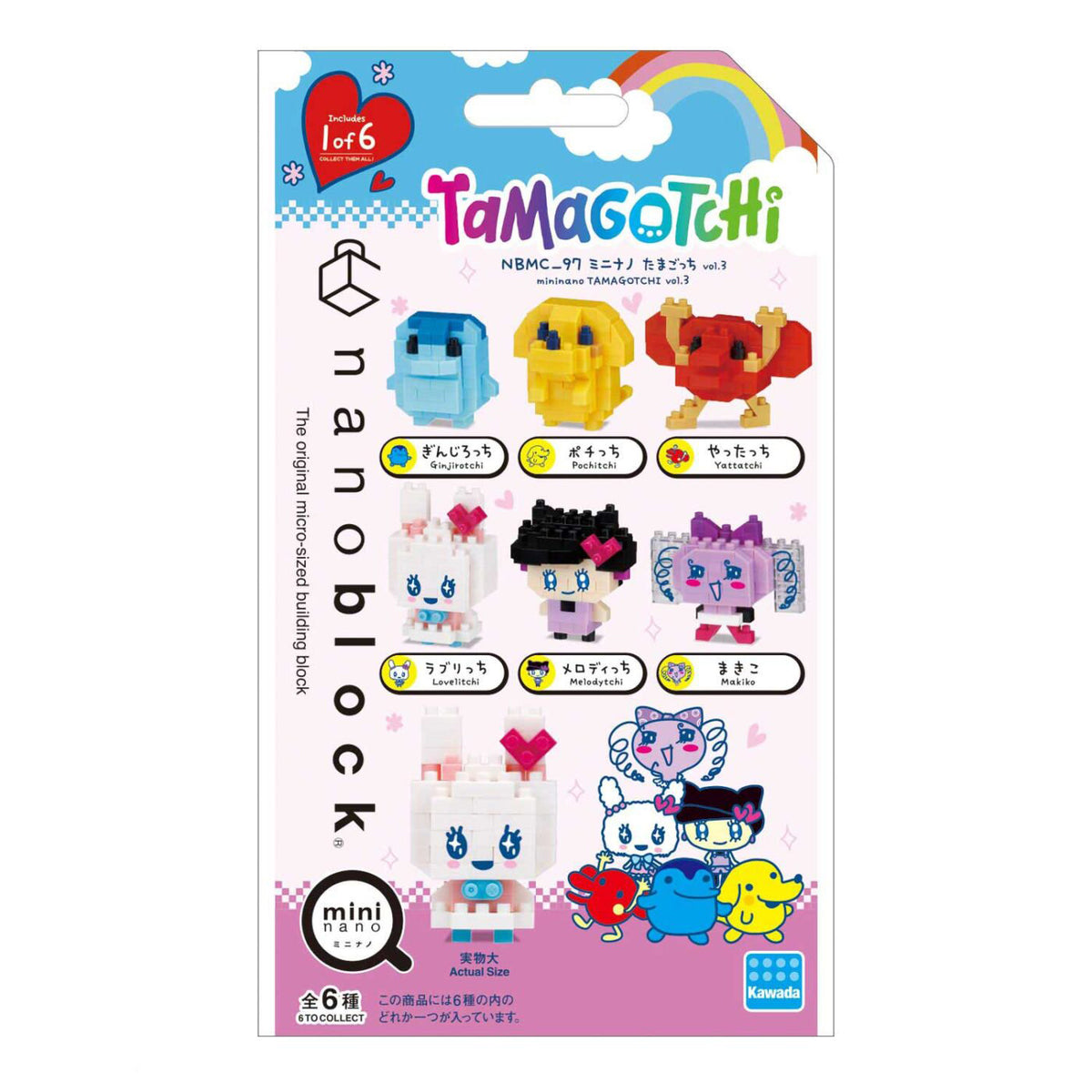 Nanoblock Mini Nano Tamagotchi Vol.3 [OCT 2026]