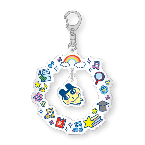 [NEW] Tamagotchi Wobbling Acrylic Keychain 2024 Marimo Craft Japan [Made in Japan]