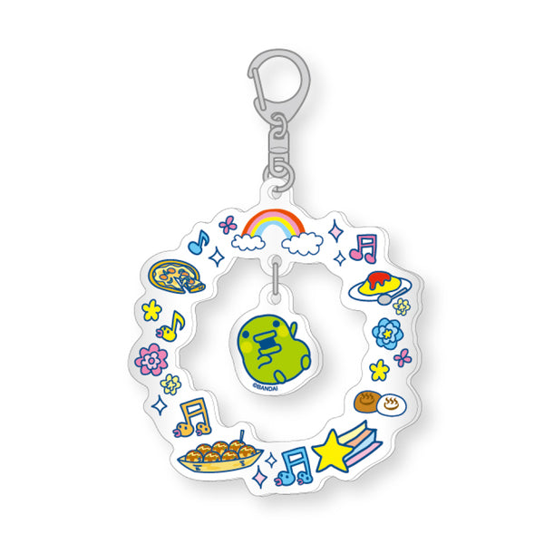 [NEW] Tamagotchi Wobbling Acrylic Keychain 2024 Marimo Craft Japan [Made in Japan]