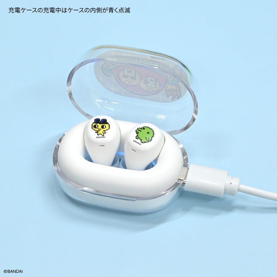 [NEW] Tamagotchi Wireless Clear Stereo Earbuds 2026 Gourmandise Japan [Made in China]