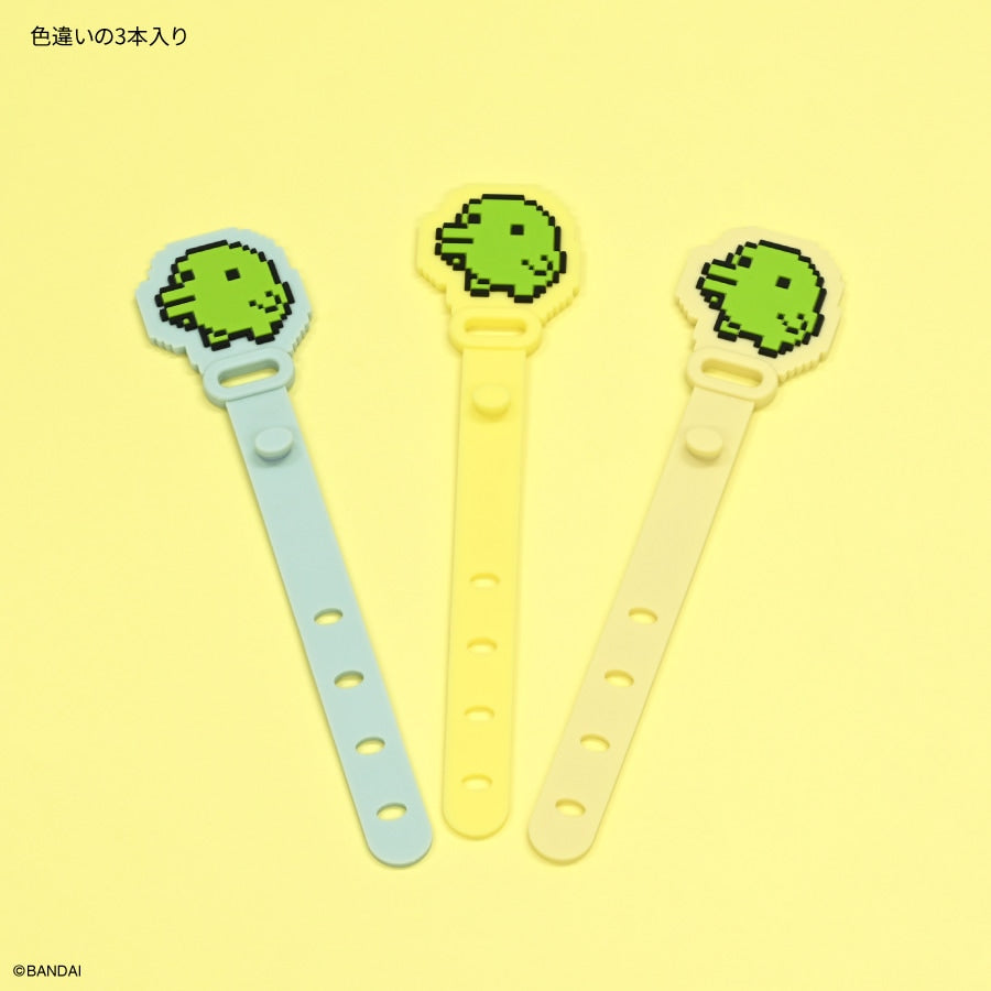 [NEW] Tamagotchi Cable Tie 3pcs Set 2026 Gourmandise Japan [Made in China]