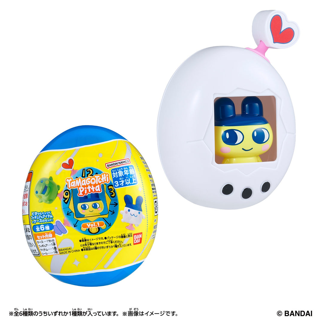 [Pre-Order][NEW] Tamagotchi Pitta Vol.1 (Figure w/Suction Cup) [Blind Package] [MAR 28 2026] Bandai Japan [Made in China]