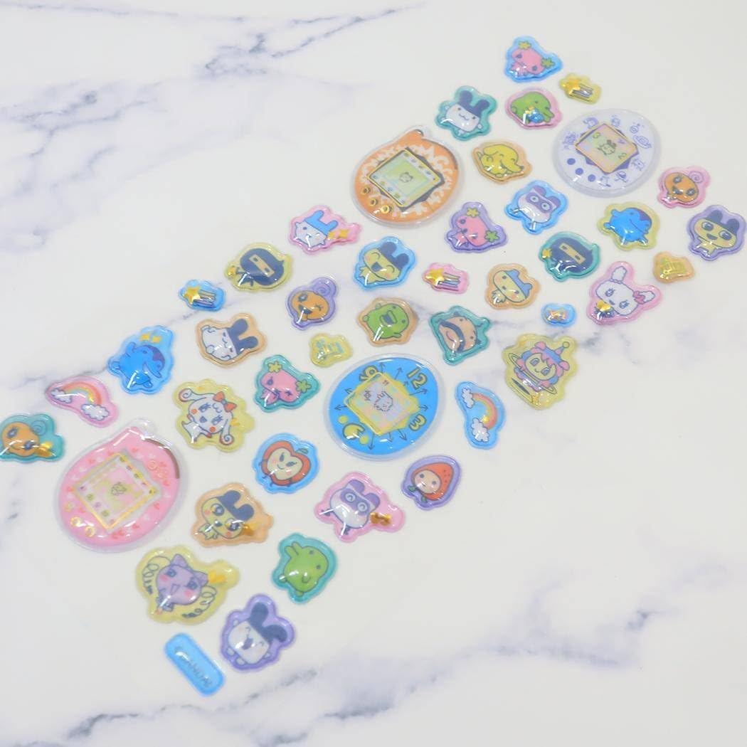 [NEW] Tamagotchi Petit Drop Sticker Set 2025 Kamio Japan [Made in Japan]