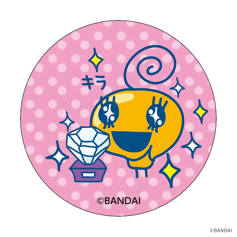 [NEW] Tamagotchi Magical! Button Badge 2024 Culture Entertainment Japan [Made in Japan]