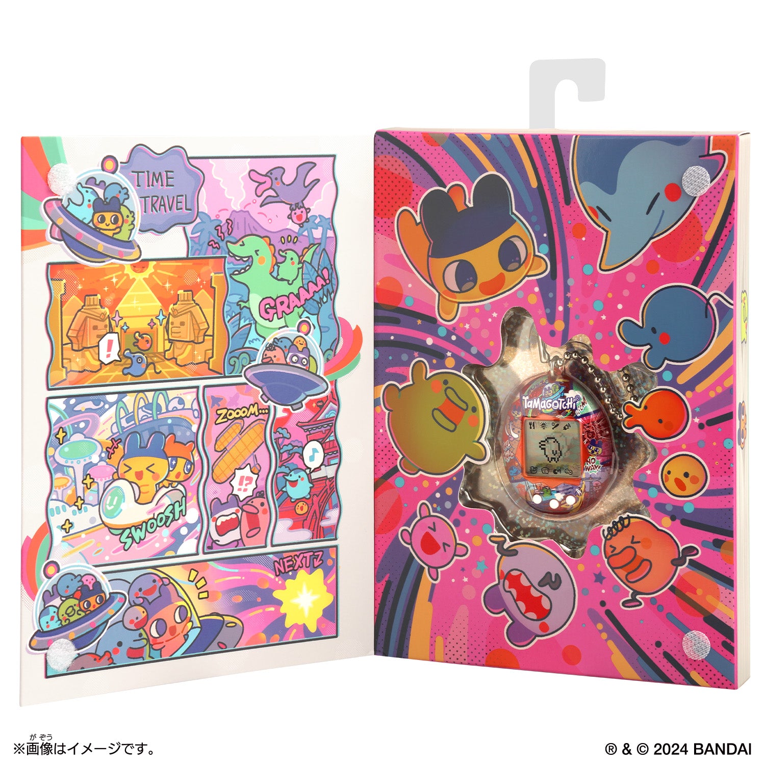 NEW] Original Tamagotchi -Tama Time Travel 2024 Bandai [Made in