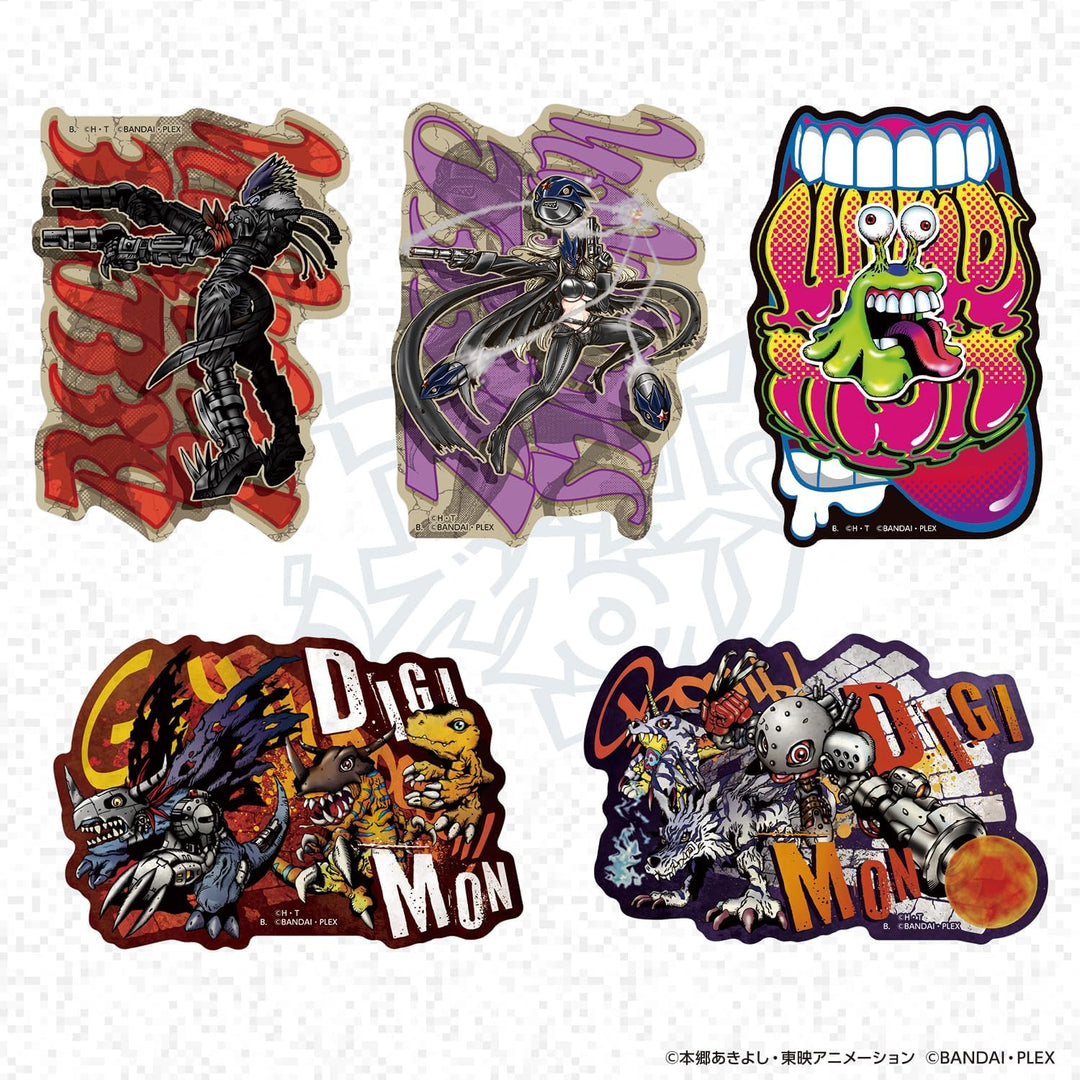 [NEW] Digimon Die-Cut Sticker Set 2026 Bandai Japan [Made in Japan]