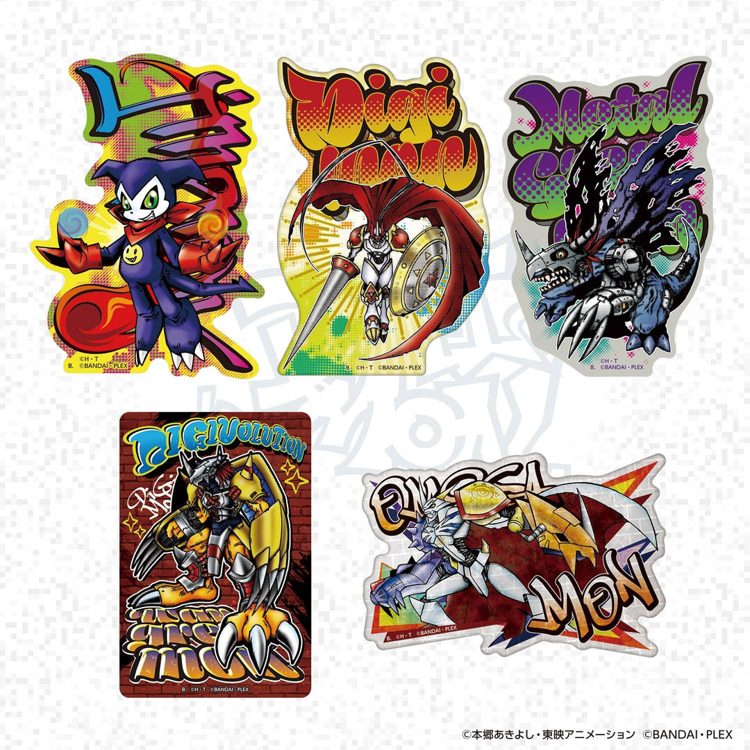 [NEW] Digimon Die-Cut Sticker Set 2026 Bandai Japan [Made in Japan]
