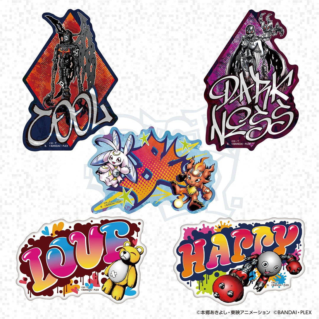 [NEW] Digimon Die-Cut Sticker Set 2026 Bandai Japan [Made in Japan]