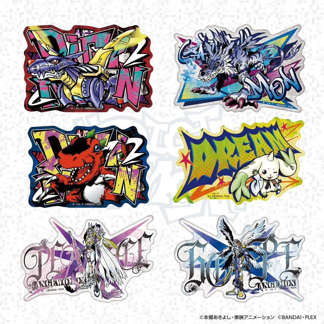 [NEW] Digimon Die-Cut Sticker Set 2026 Bandai Japan [Made in Japan]
