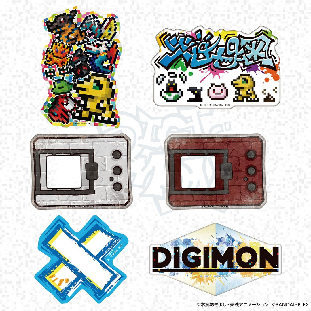 [NEW] Digimon Die-Cut Sticker Set 2026 Bandai Japan [Made in Japan]