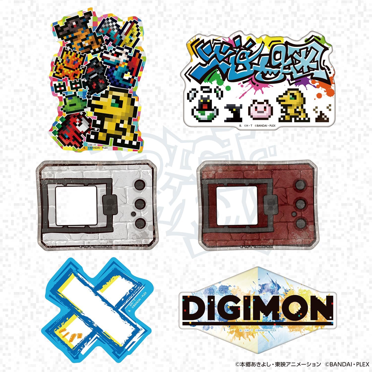 Digimon Die-Cut Sticker Set [2026]