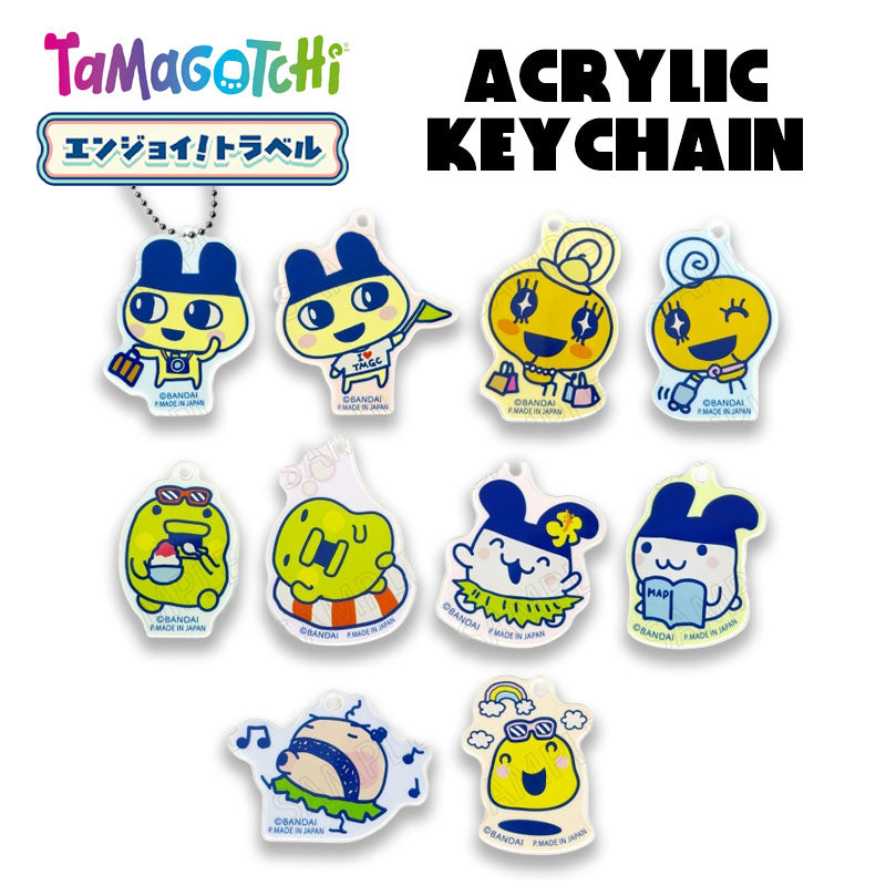 Tamagotchi Enjoy! Travel Acrylic Keychain [Blind Package] [JUL 2026]