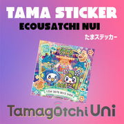 [Un-Used] Tamagotchi Uni Tama Sticker -Ecousatchi Nui Bandai Japan 2023