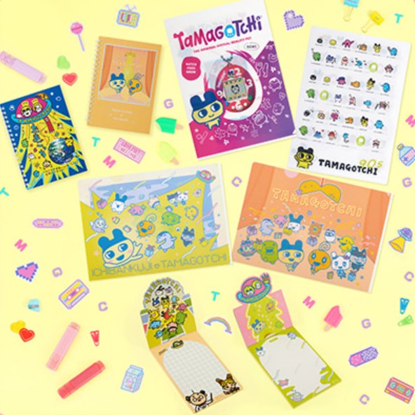 [NEW] Ichiban Kuji Tamagotchi Shuku! Collaboration - G-Prize- Stationery [NOV 2023] Bandai Spirits [Made in Japan]