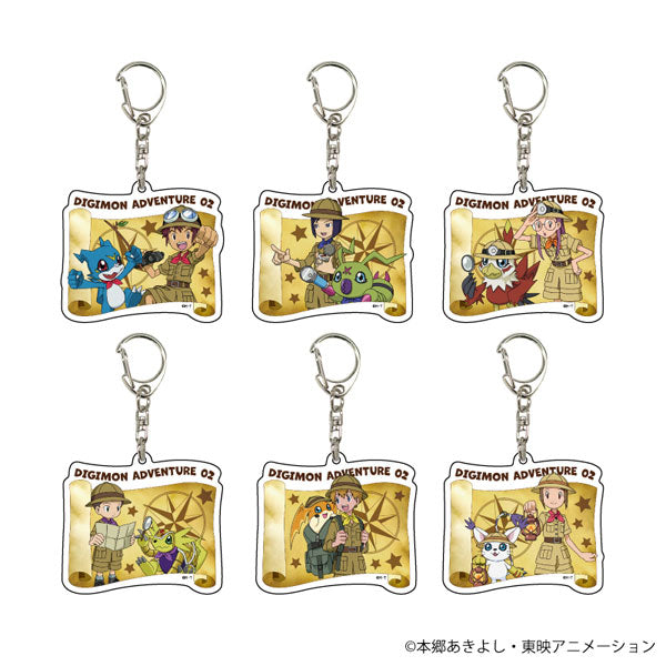 [NEW] Digimon Adventure 02 Acrylic Keychain - Expedition ver. [Blind Package][ JUL 2023] A3 Japan