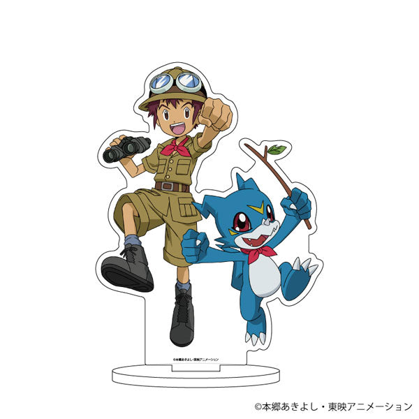 [Clearance]#[NEW] Digimon Adventure 02 Character Acrylic Stand - Expedition ver. -Veemon [ JUL 2023] A3 Japan