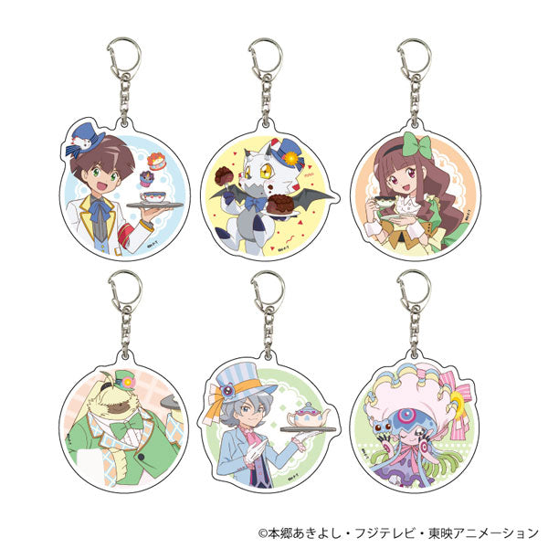 [NEW] Digimon Ghost Game Acrylic Keychain - Tea party ver. [Blind Package][ JUL 2023] A3 Japan