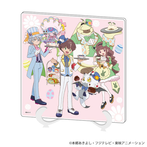 [NEW] Digimon Ghost Game Acrylic Art Board - Tea Party ver. [ JUL 2023] A3 Japan