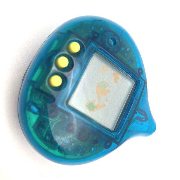 [Used] Arukundesu Transparent Blue No Box Dragon Quest Slime Virtual Pet Pedometer Enix