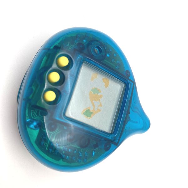 [Used] Arukundesu Transparent Blue Dragon Quest Slime Virtual Pet Pedometer Enix in Box