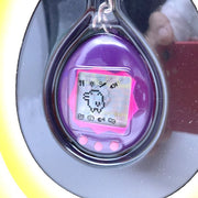 [NEW] [Not Guaranteed to Work : For Collection Only] Tamagotchi Original Purple and Pink Keychain Bandai English Model 1996