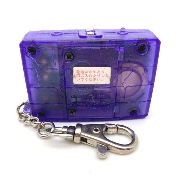 [Used] Digital Monster Ver. 3 Transparent Purple No Box Bandai Japan 1998 Digimon 2