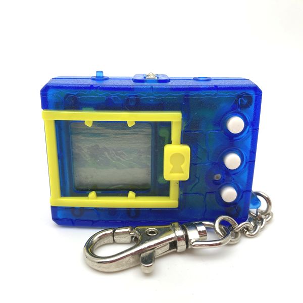[Used] Digital Monster Ver. 4 Transparent Blue No Box Bandai Japan 1998 Digimon