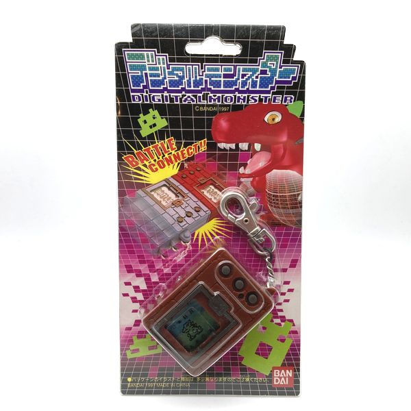 [Used] Digital Monster Ver. 1 Brown in Box Bandai Japan 1997 Digimon
