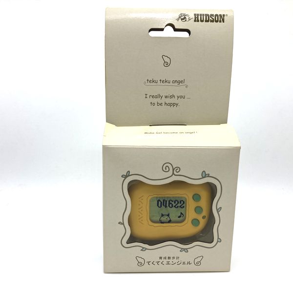 [Used] Teku Teku Angel -Yellow in Box Hudson Japan Pedometer 1997