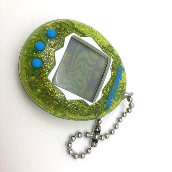 [Used] Original Tamagotchi -Light Green Glitter No Box 2022 Bandai USA