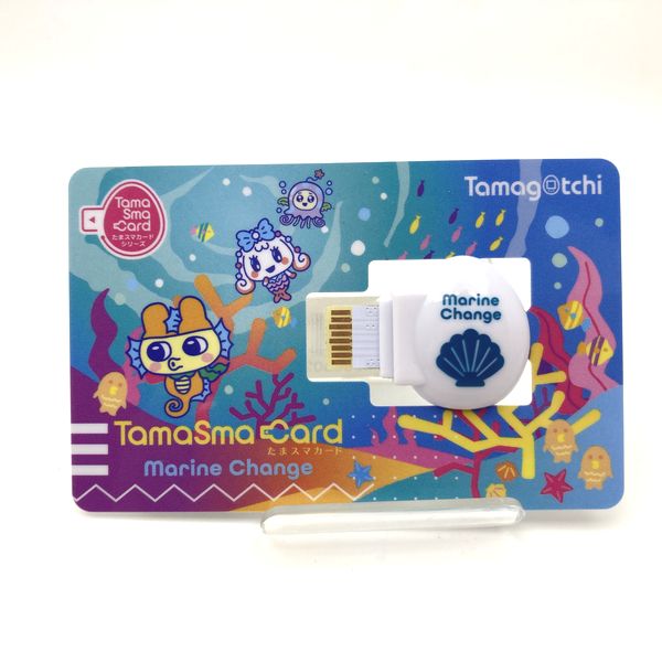 [Un-Used] Tamagotchi Smart -TamaSma Card- Marine Change No Package Bandai Japan 2022