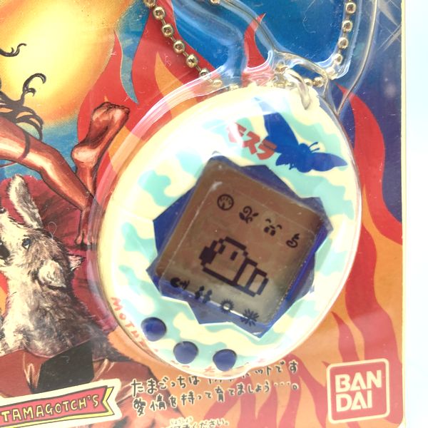[Used] Mothra no Tamagotchi Blue in Box Bandai Japan