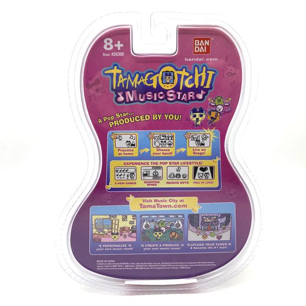 [NEW] Tamagotchi Connection V6 Music Star -Scarlet Melody 2008 Bandai