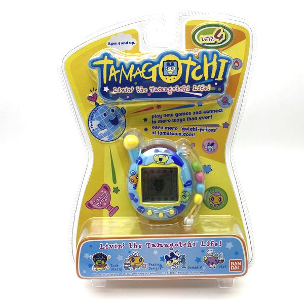 [NEW] Tamagotchi Connection V4 -Blue Mascot 2006 Bandai